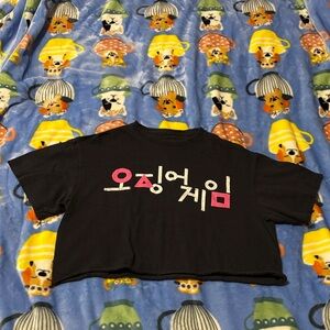 Squid Game Cropped Tee